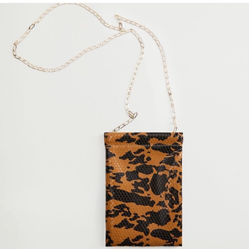 Mango small printed bag NWT